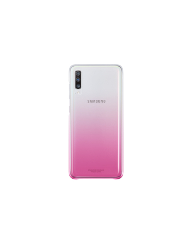 Dėkliukas SAMSUNG Gradation Galaxy A70 (2019) nugarėlė, rausva