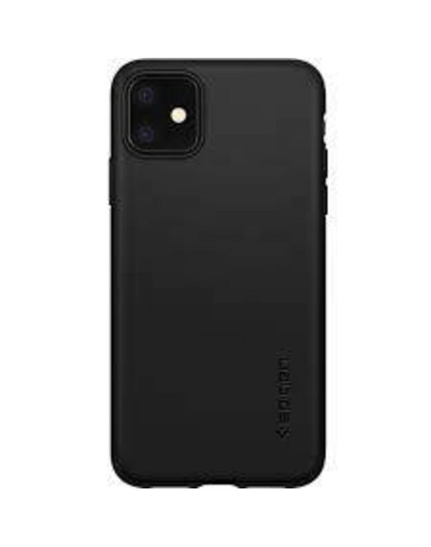 SPIGEN Plonas galinis dangtelis Juodas APPLE iPhone 11