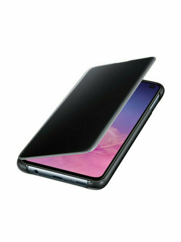 Oficialus „Samsung Galaxy S10e Clear View“ dėklas – juodas