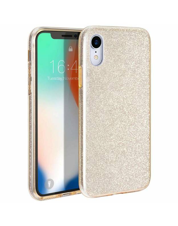 Dėklas XIAOMI 12 LITE Glitter auksinis