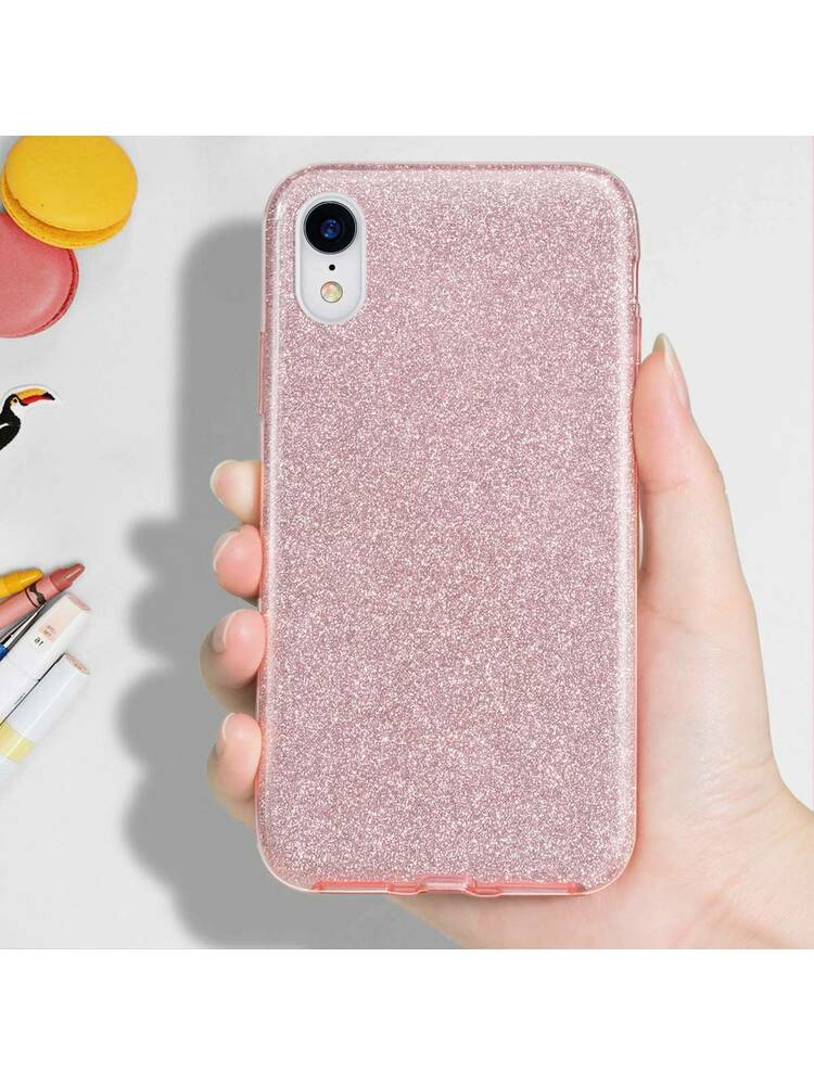 Dėklas XIAOMI 12 LITE Glitter rožinis