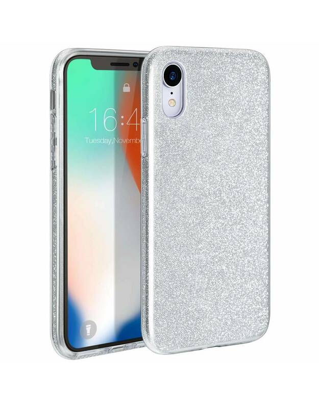 Dėklas XIAOMI 12 LITE Glitter sidabras