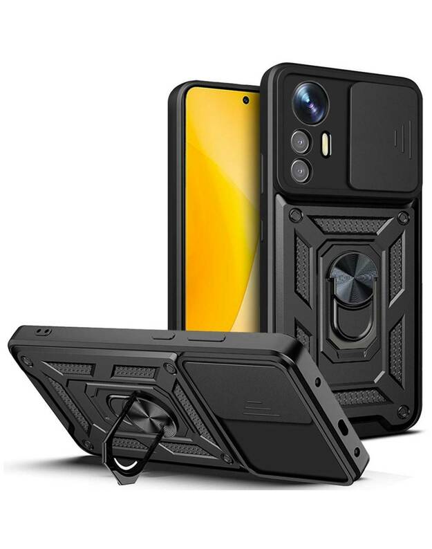 Dėklas XIAOMI 12 LITE Nexeri CamShield Pro juodas