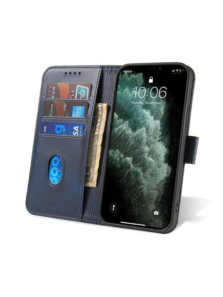 Dėklas XIAOMI 13T / 13T PRO Nexeri Wallet tamsiai mėlynas