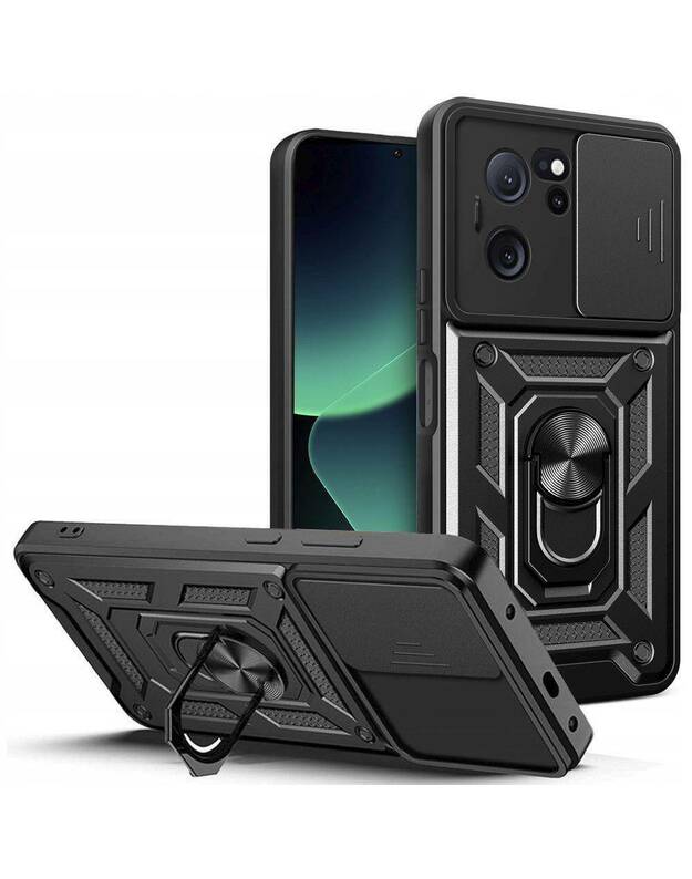 Dėklas XIAOMI 13T / 13T PRO Tech-Protect Camshield Pro juodas