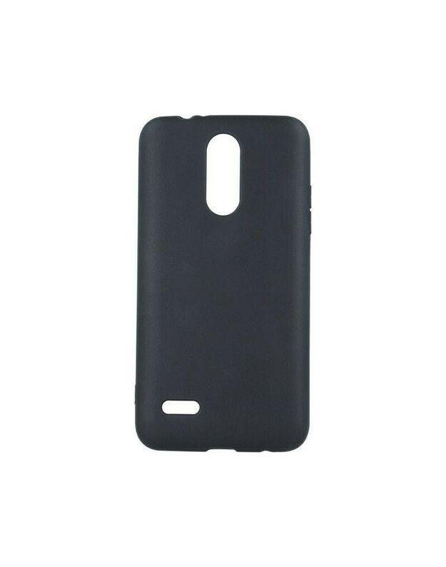 „GreenGo Samsung A70“ matinis TPU dėklas, juodas