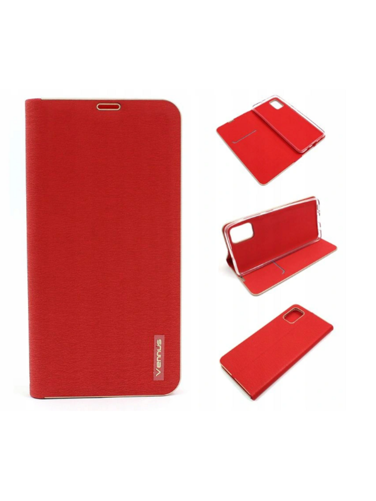 Xiaomi Redmi Note 5A atverčiamas dėklas raudonas
