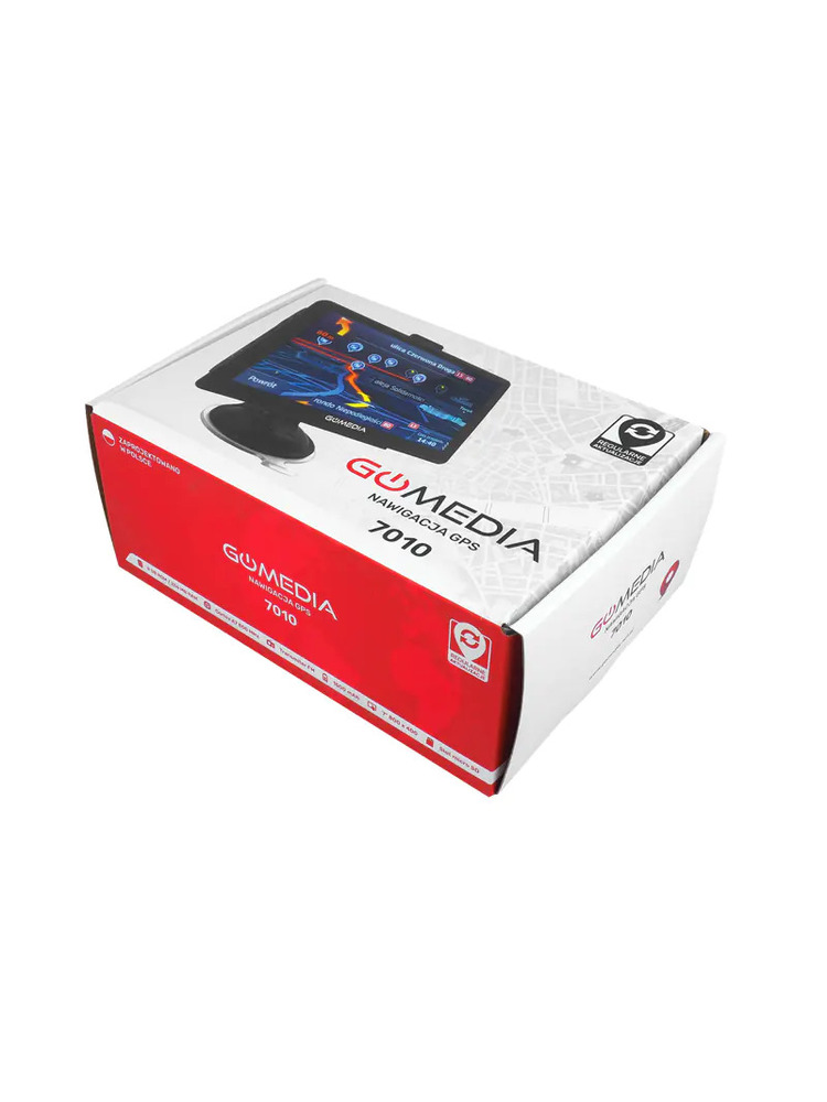 GPS NAVIGACIJA GOMEDIA GPS 7010 7" ŽEMĖLAPIS iGO