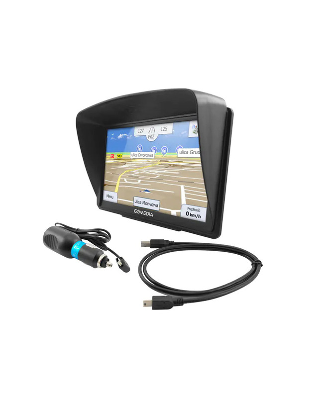 GPS NAVIGACIJA GOMEDIA GPS 7010 7" ŽEMĖLAPIS iGO