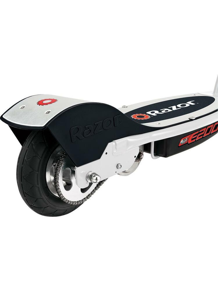 Razor 8 ", E200, Electric Scooter, 200 W, 19 km/h, 24 month(s), Baltas/Raudona