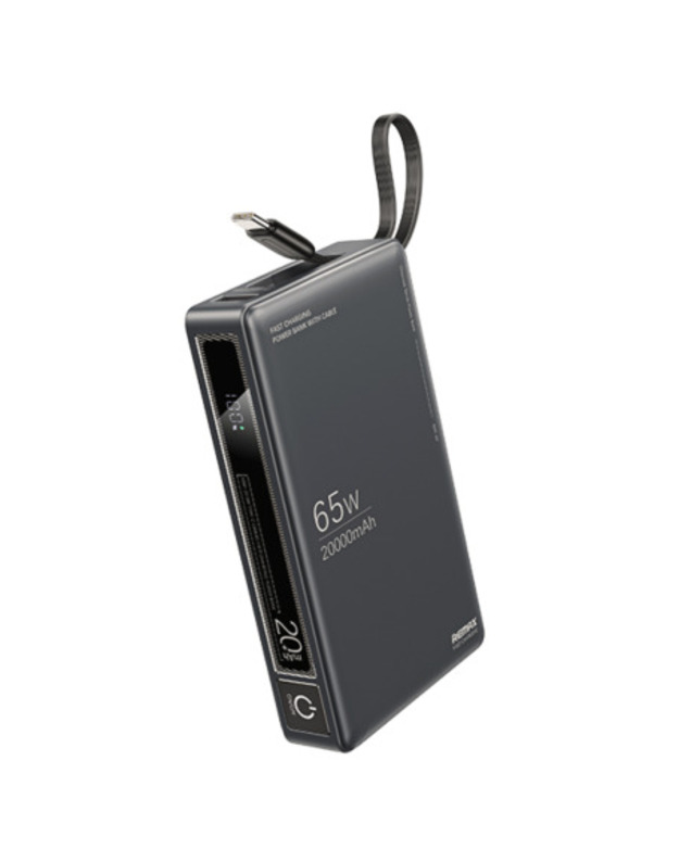 REMAX Wingle Series 65W+22.5W C tipo laidinis greitas įkrovimas ir nešiojama rankena Power Bank 20000 mAh RPP-87
