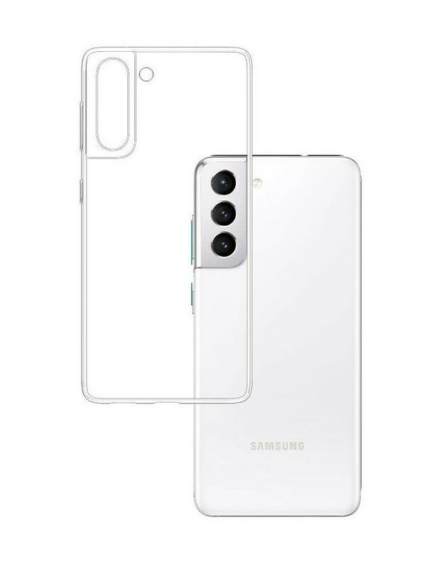 Dėklas 3MK Clear Case 1,2mm Samsung G990 S21 FE 5G