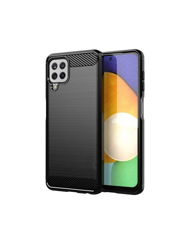 Apsauginis dėklas Forcell Samsung Galaxy A22 4G, juodas