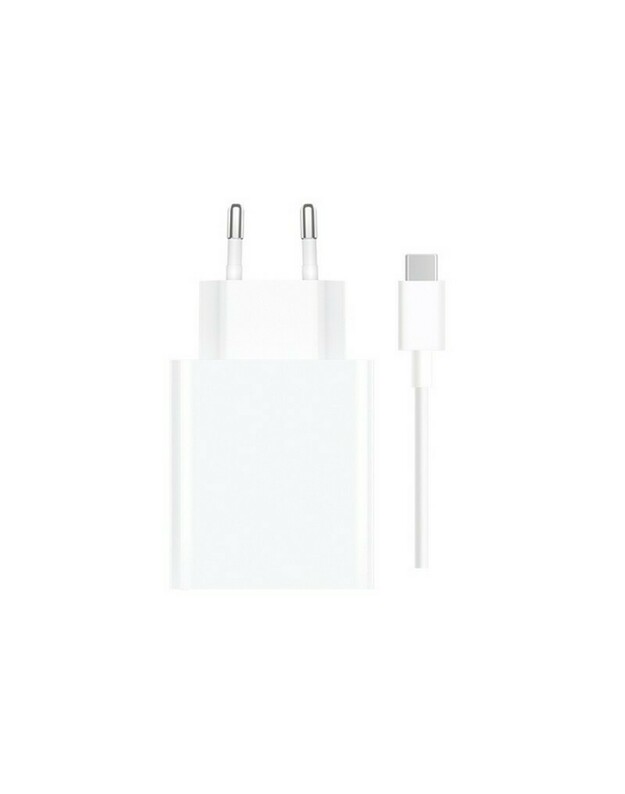 Xiaomi 33W Charging Combo, USB-A, White - buitinis įkroviklis, baltas