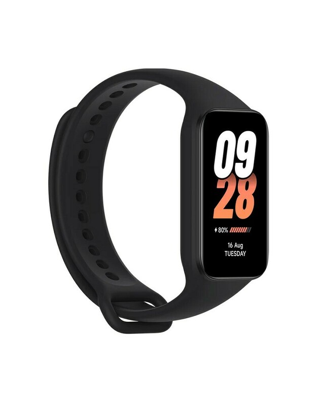 Xiaomi Mi Smart Band 8 Active Black - išmanioji apyrankė, juoda