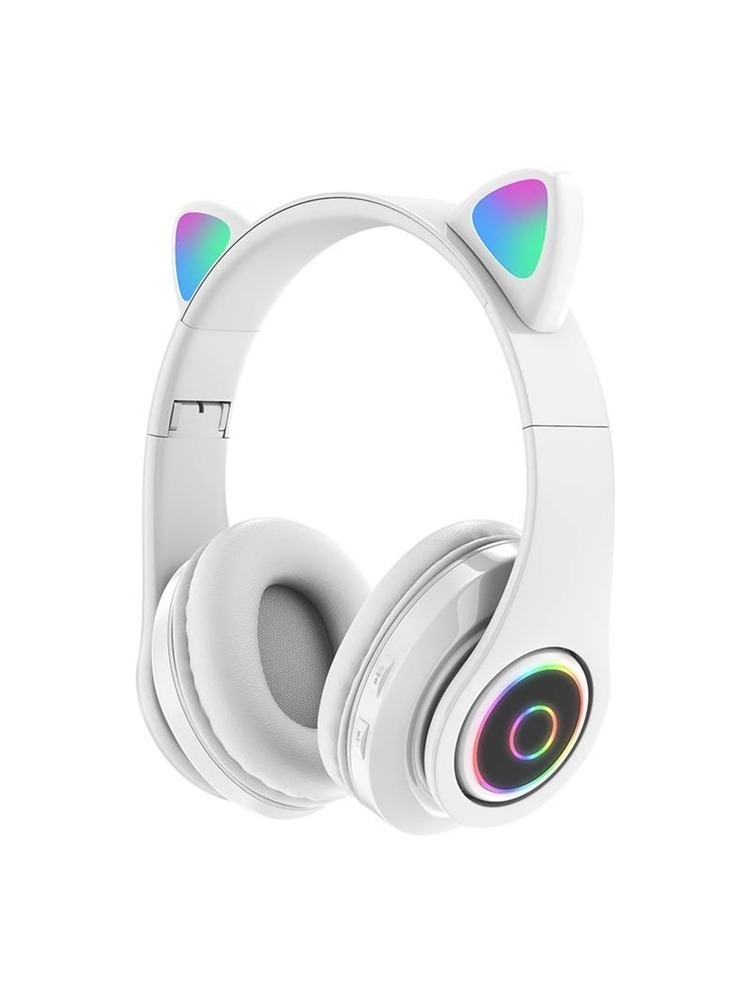 Belaidės „Bluetooth“ ausinės, sulankstomos, baltos Z-B39