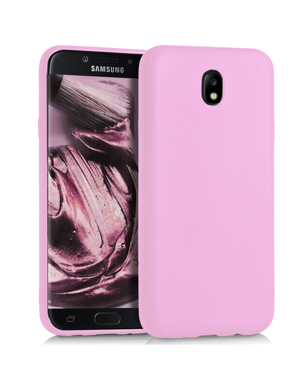 Samsung Galaxy S7 silikoninis dėklas, galinis dangtelis MATT TPU – ROŽINIS