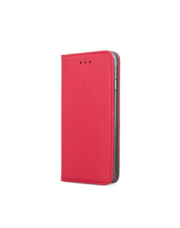 Smart Magnet dėklas, skirtas Huawei P Smart raudonas