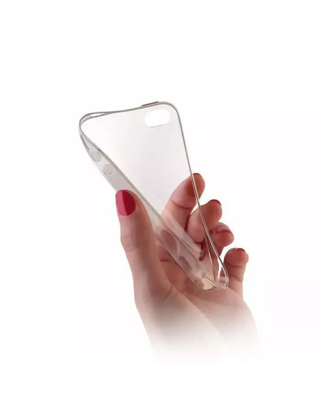 „Huawei P20“ galinis dangtelis, silikoninis dėklas, skaidrus, 1 mm, plonas