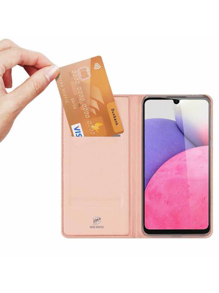 DUX DUCIS SKIN PRO DĖKLAS GALAXY A33 5G ROSE GOLD