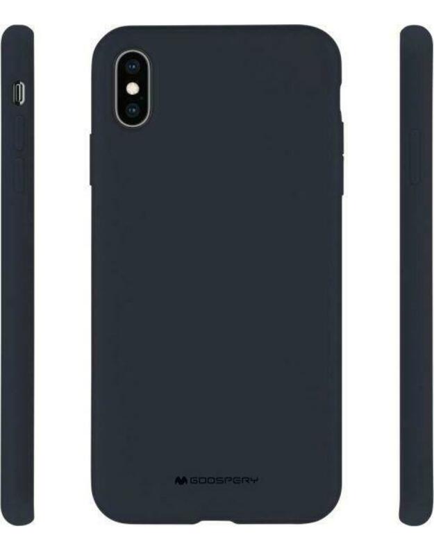 Mercury Silicone iPhone X / Xs tamsiai mėlyna 