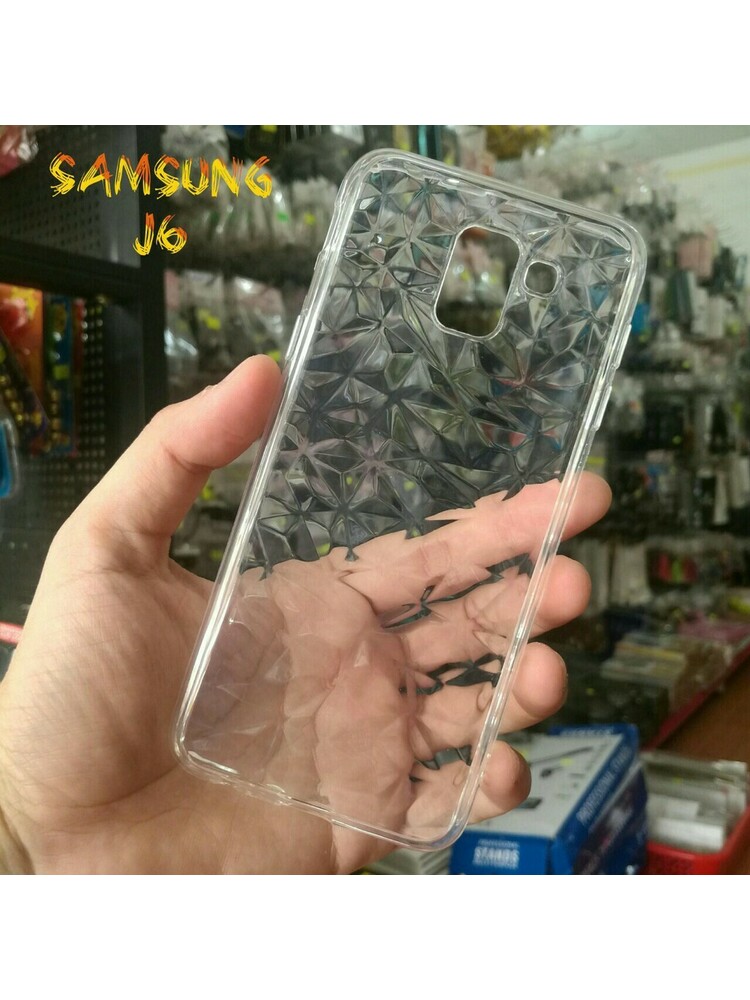 Dėklas Forcell Prism Samsung Galaxy J6 2018, skaidrus