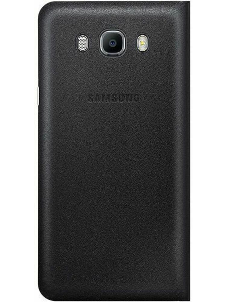 Originalus Samsung dėklas Flip Samsung Galaxy J7 2016, juodas