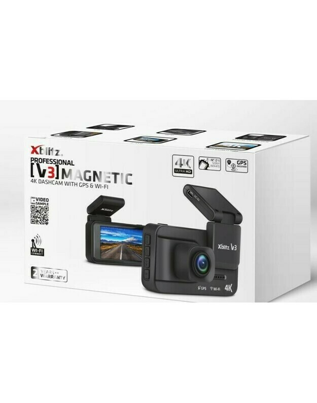 Automobilio registratorius XBLITZ V3 MAGNETIC 4K