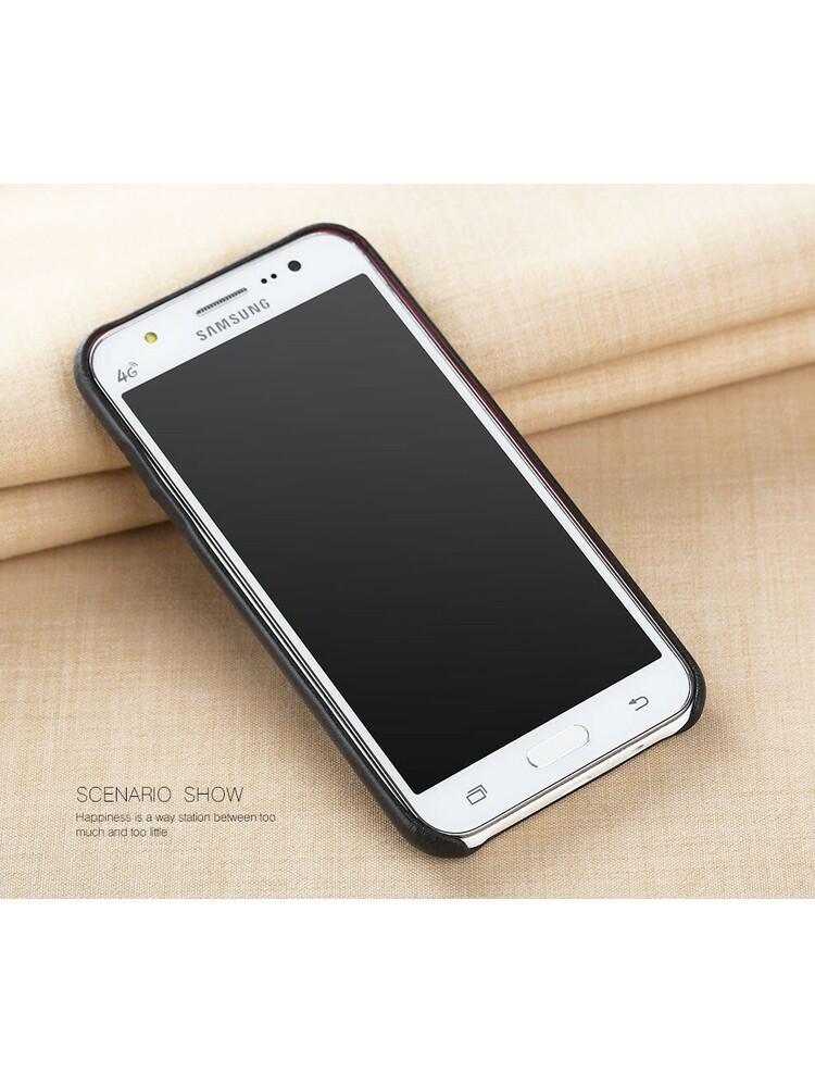 X-level Luxury Vintage PU odinis telefono dėklas, skirtas Samsung Galaxy J5 2016