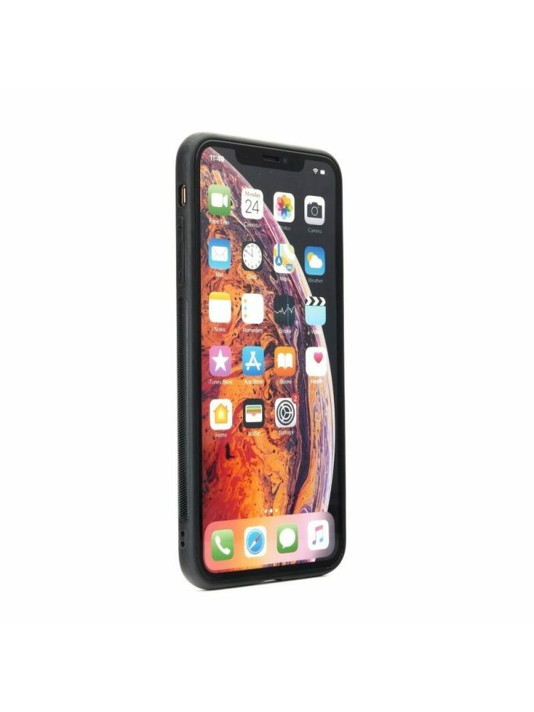 Silikoninis dangtelis Džinsinis dėklas pilkas, skirtas iPhone XR