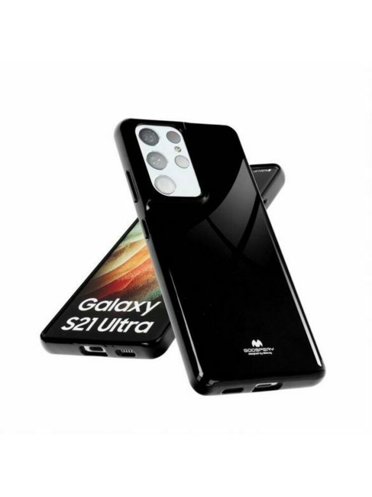 Jelly Mercury dėklas, skirtas Samsung Galaxy S22 czarny