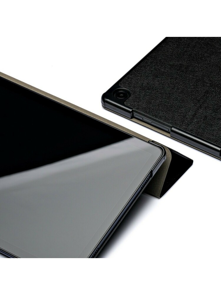 Dėklas Reach Smart Leather Lenovo Tab M10 Plus 3rd Gen TB125FU / TB128FU / TB128XU 10.6 juodas