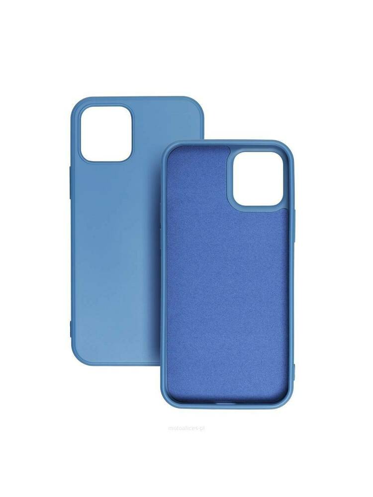 Forcell SILICONE LITE dėklas, skirtas IPHONE 13 PRO MAX mėlynas