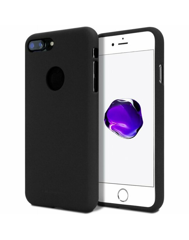 Apple iPhone 7 / 8 / SE 2020 dėklas  Mercury Goospery "Soft Feeling Jelly Case" juodas