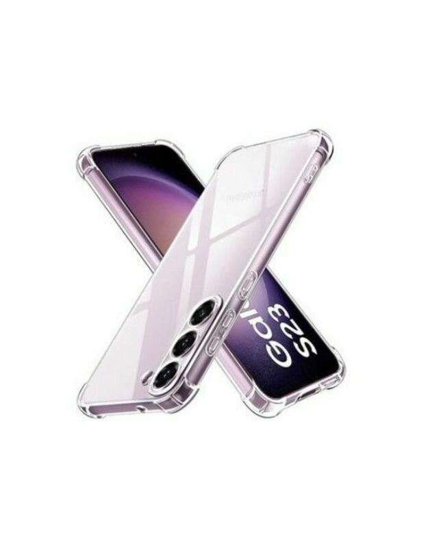 Nugarėlės dėklai iLike Samsung GALAXY A14 5G CLIN ANTI SHOCK 1.5MM Transparent
