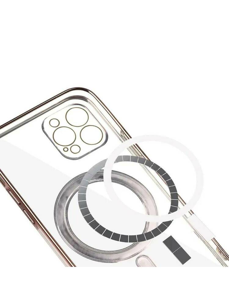 Dėklas APPLE IPHONE 15 PRO MAX Nexeri MagSafe Case auksinis