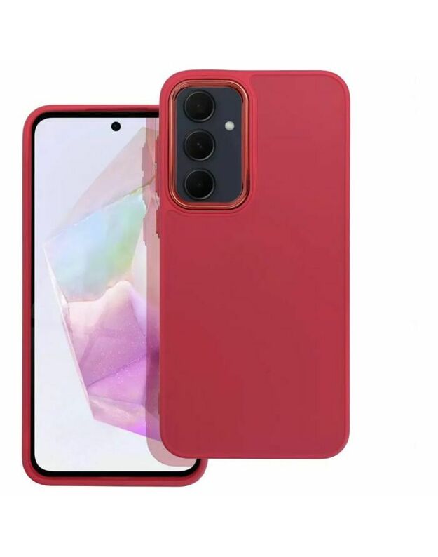 FRAME mobiliojo telefono dėklas, skirtas SAMSUNG Galaxy A35 5G magenta