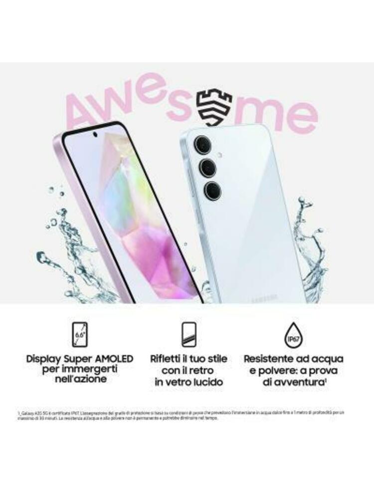 Samsung Galaxy A35 5G išmanusis telefonas 6+128GB Awesome Navy