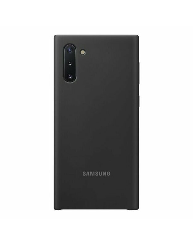 Husa Samsung Silicon Cover EF-PN970TBEGWW Pentru Galaxy Note 10 / Note 10 5G – juodas