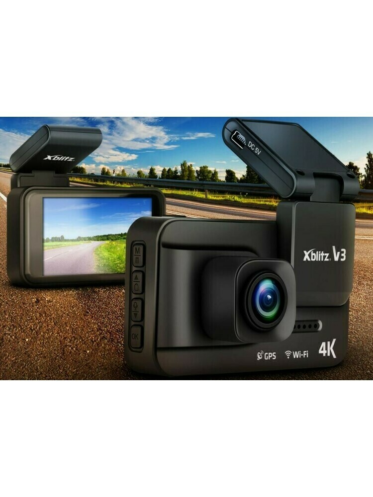 Automobilio registratorius XBLITZ V3 MAGNETIC 4K