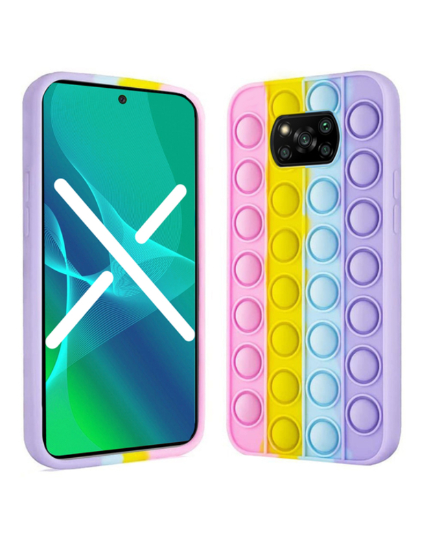 Push Bubble Pop It dėklas, skirtas Xiaomi Poco X3 PRO / X3 NFC