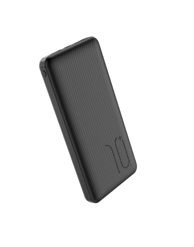 Išorinė baterija Power Bank Borofone BT28 Ultra Slim 10000mAh juoda