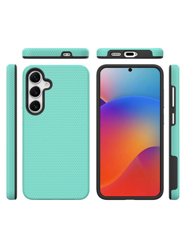 Dėklas Perfectionists Triangle Case Samsung A566 A56 5G žalias