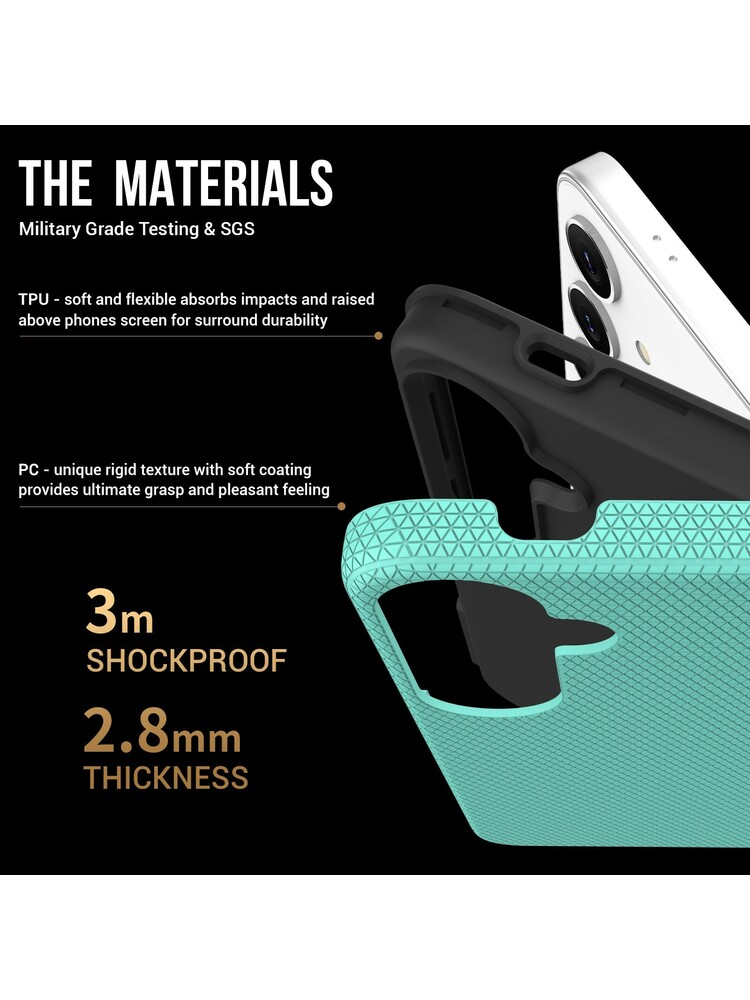 Dėklas Perfectionists Triangle Case Samsung A566 A56 5G žalias