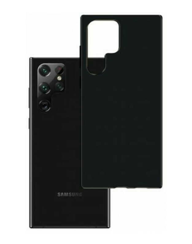 Dėklas 3mk Matt Case Samsung S22 Ultra juodas