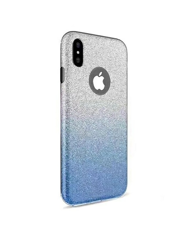 iPhone X blizgantis dėklas 