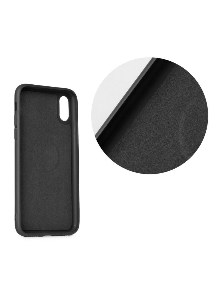 IPHONE XS - BLACK FORCELL MAGNETINIS SILIKONINIS DĖKLAS
