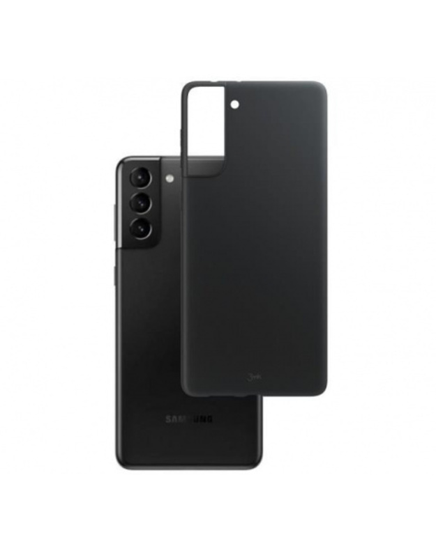 Matinis juodas dėklas Samsung Galaxy S22 telefonui "3mk Matt Case"