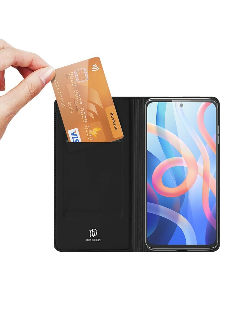 Etui Duxducis do Xiaomi Redmi Note 11 5G / Poco M4 Pro 5G, SkinPro, juodas