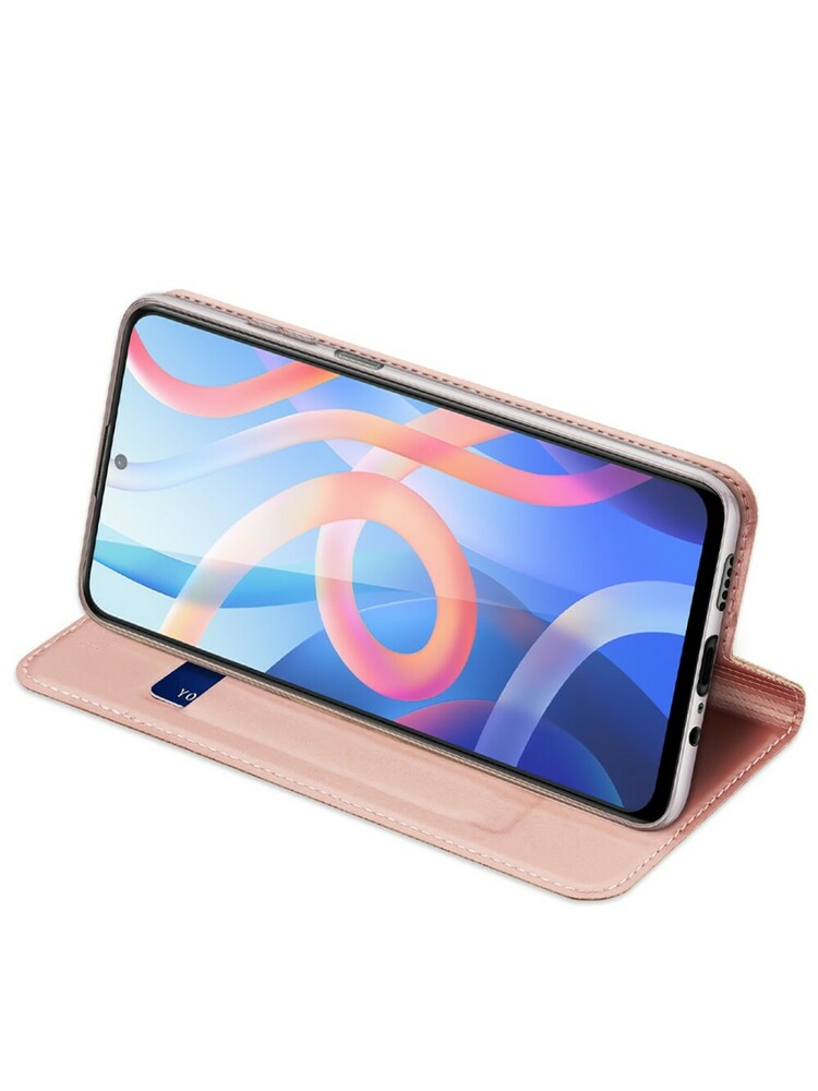 Etui Duxducis do Xiaomi Redmi Note 11 5G / Poco M4 Pro 5G, SkinPro,rožinis